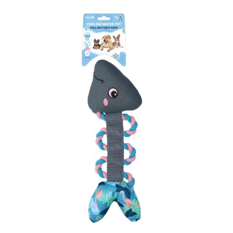CoolPets Pull me! Fishy rope (Flamingo) RYBA z liną zabawka do wody dla psa CoolPets Pull me! Fishy rope (Flamingo) RYBA z liną zabawka do wody dla psa