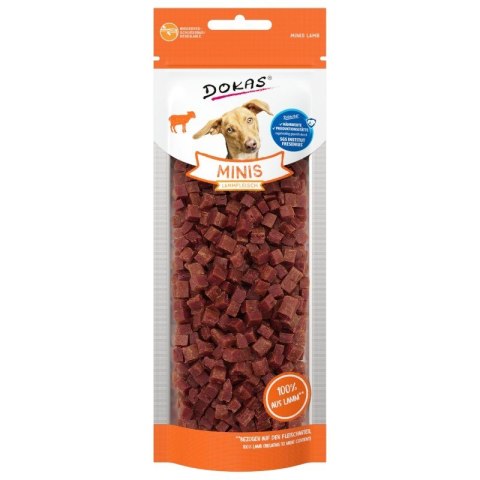 DOKAS MINIS- mini przysmaki dla psa z JAGNIĘCINY 70g DOKAS MINIS- mini przysmaki dla psa z JAGNIĘCINY 70g