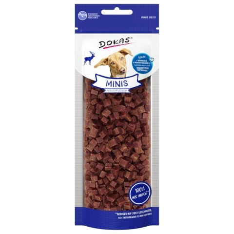 DOKAS MINIS- mini przysmaki dla psa z JELENIA 60g DOKAS MINIS- mini przysmaki dla psa z JELENIA 60g