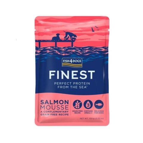 FISH4DOGS - Finest Mus z Łososia 100g - Karma mokra dla psa FISH4DOGS - Finest Mus z Łososia 100g - Karma mokra dla psa