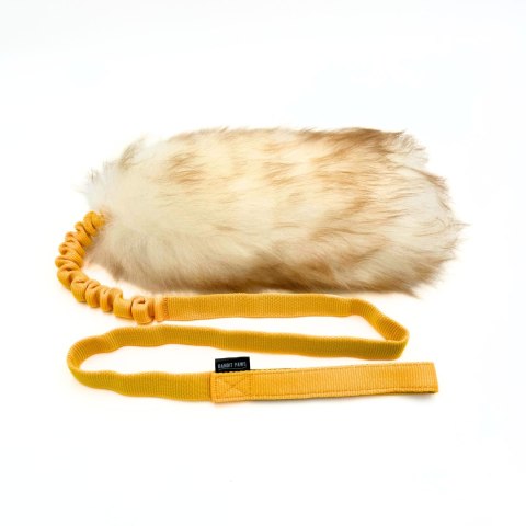 BanditPaws- Szarpak MUFLON LONG, żółta rączka z podszyciem BanditPaws- Szarpak MUFLON LONG, żółta rączka z podszyciem
